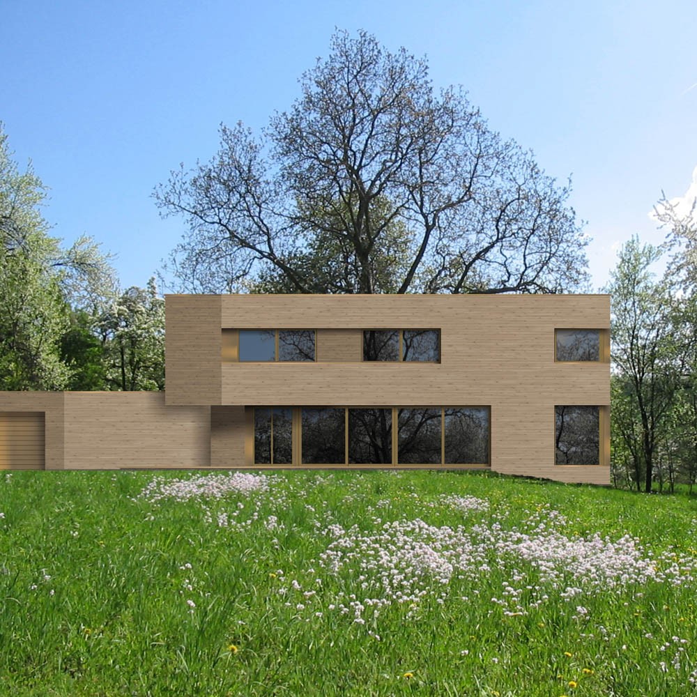 passivhaus-eco ® Passivhaus und Plusenergiehaus in Nürnberg, Architektenvilla
