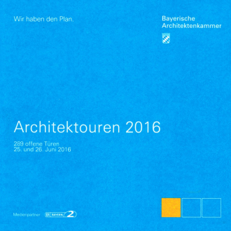 ARCHITEKTOUREN 2016