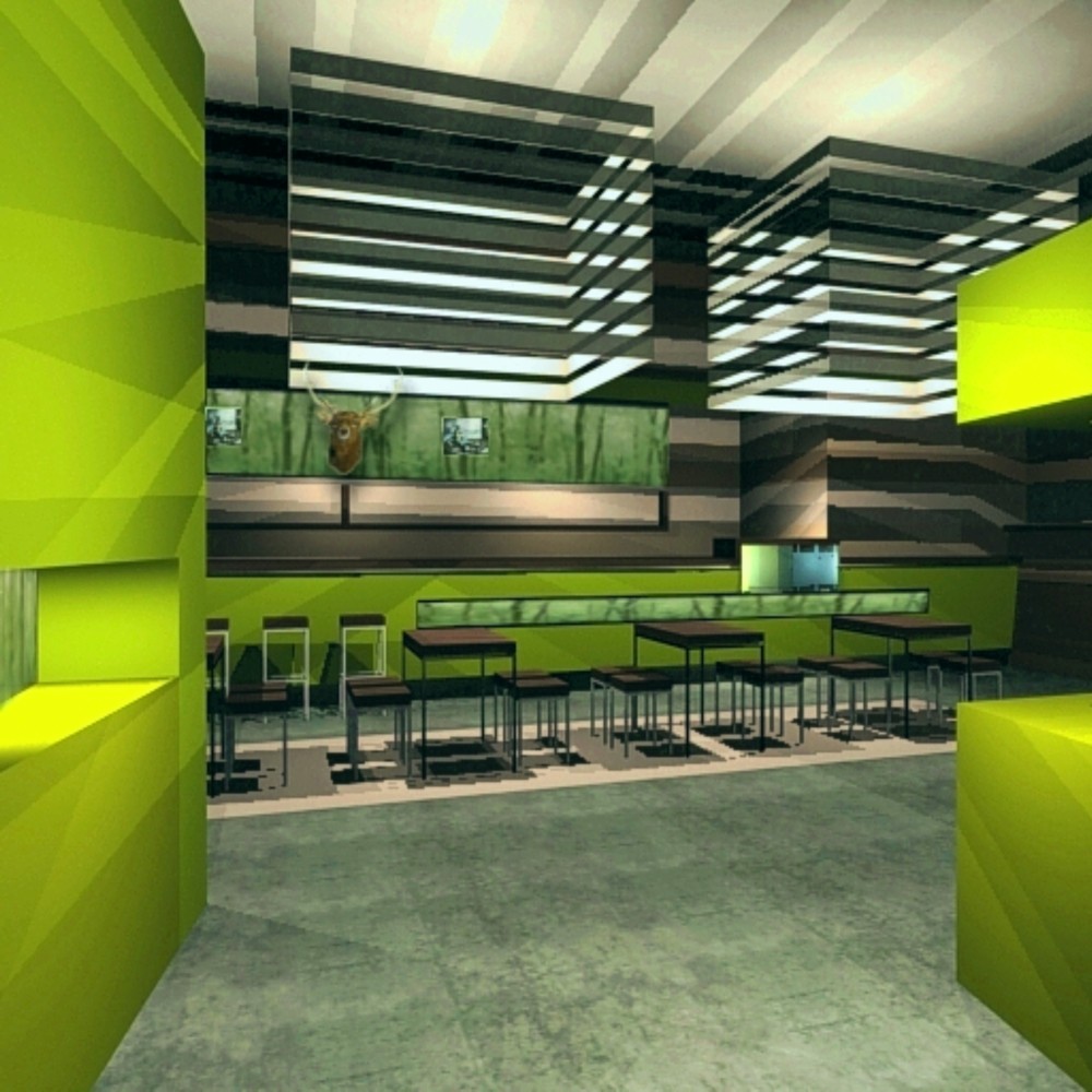 Innenarchitektur: Interior Design Cafe Bar in Nürnberg