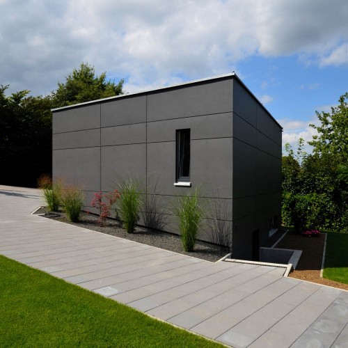 passivhaus-eco ® Architekt Design Gartenhaus, Garage, Carport aus Holz