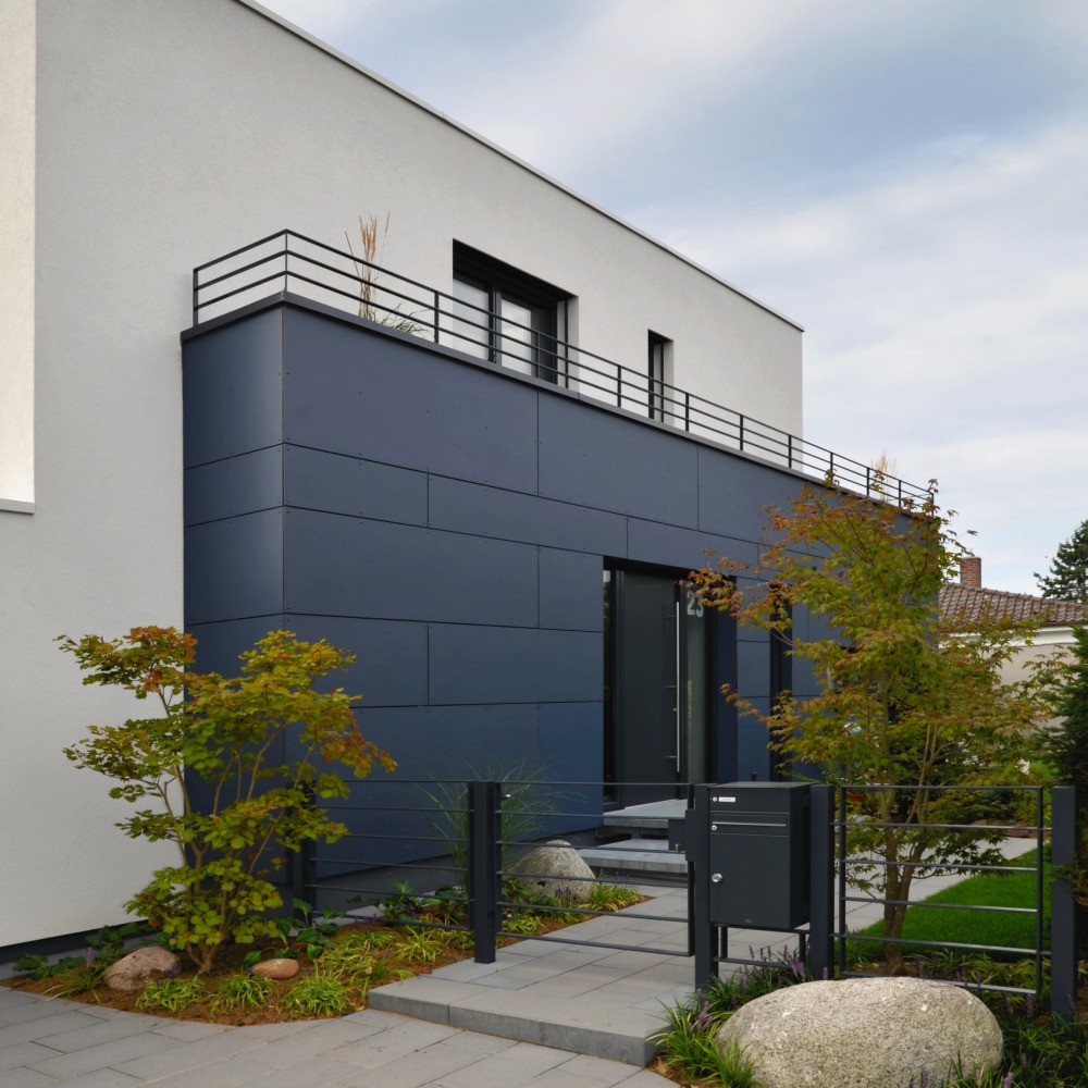 BUCHER | HÜTTINGER – ARCHITEKTUR INNEN ARCHITEKTUR  - moderne Villa Bauhausstil, Einfamilienhaus Holzhaus Plusenergiehaus Erlangen Nürnberg